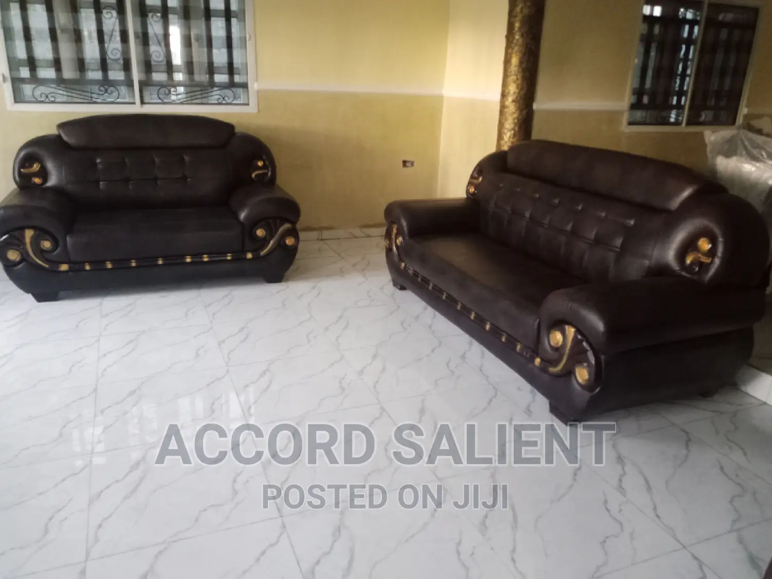 7 Seater Executive Leather Sofa