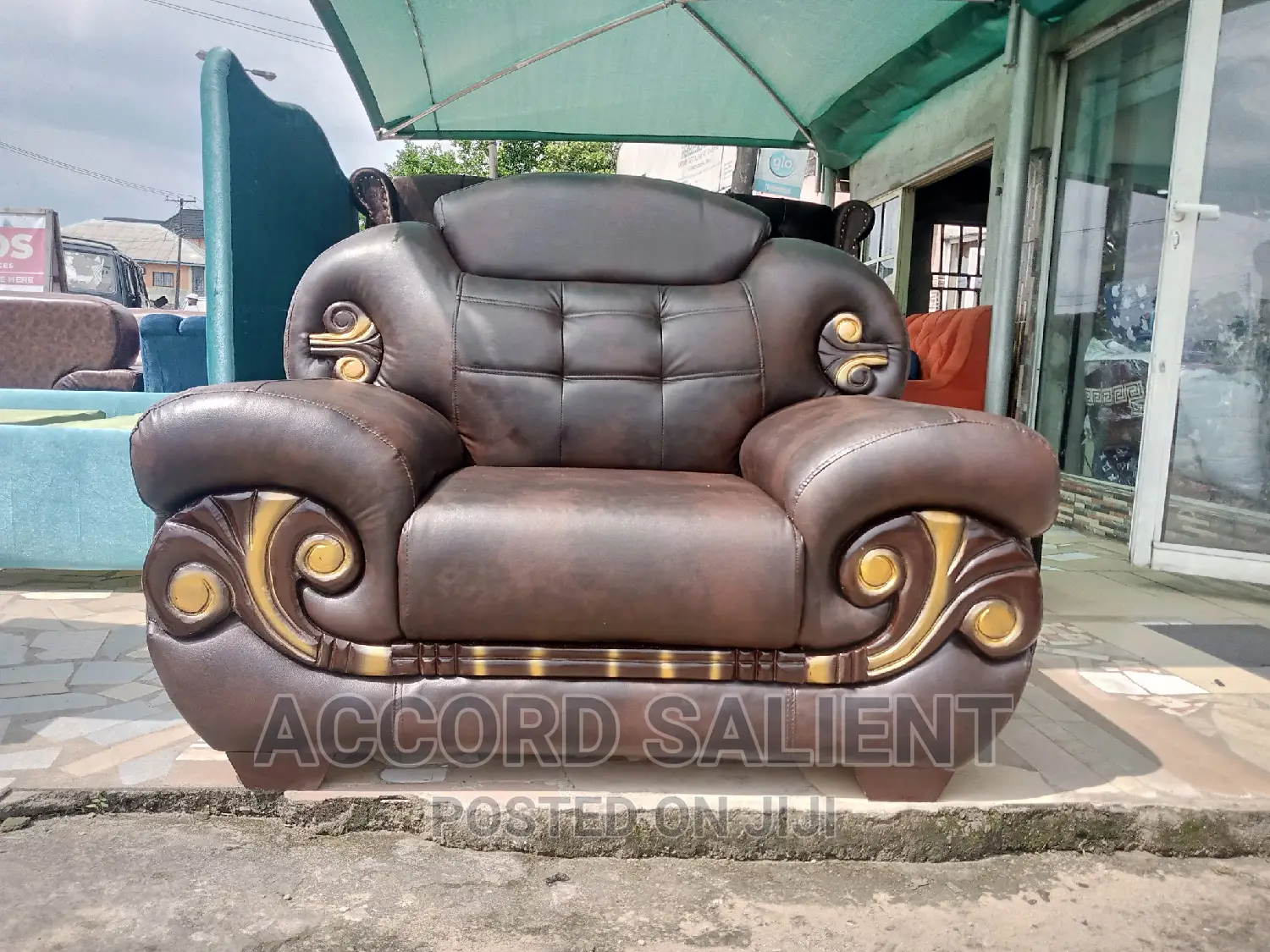 7 Seater Executive Leather Sofa