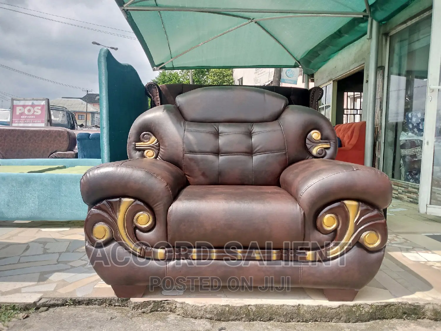 7 Seater Quality Leather Sofa