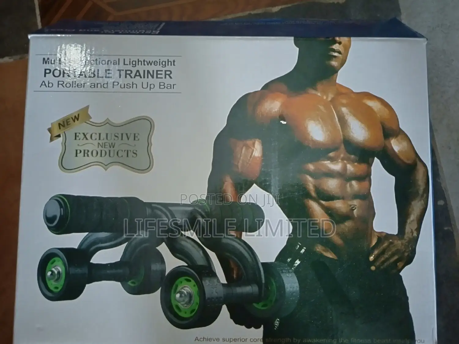 High Quality Ab Roller and Push Up Bar