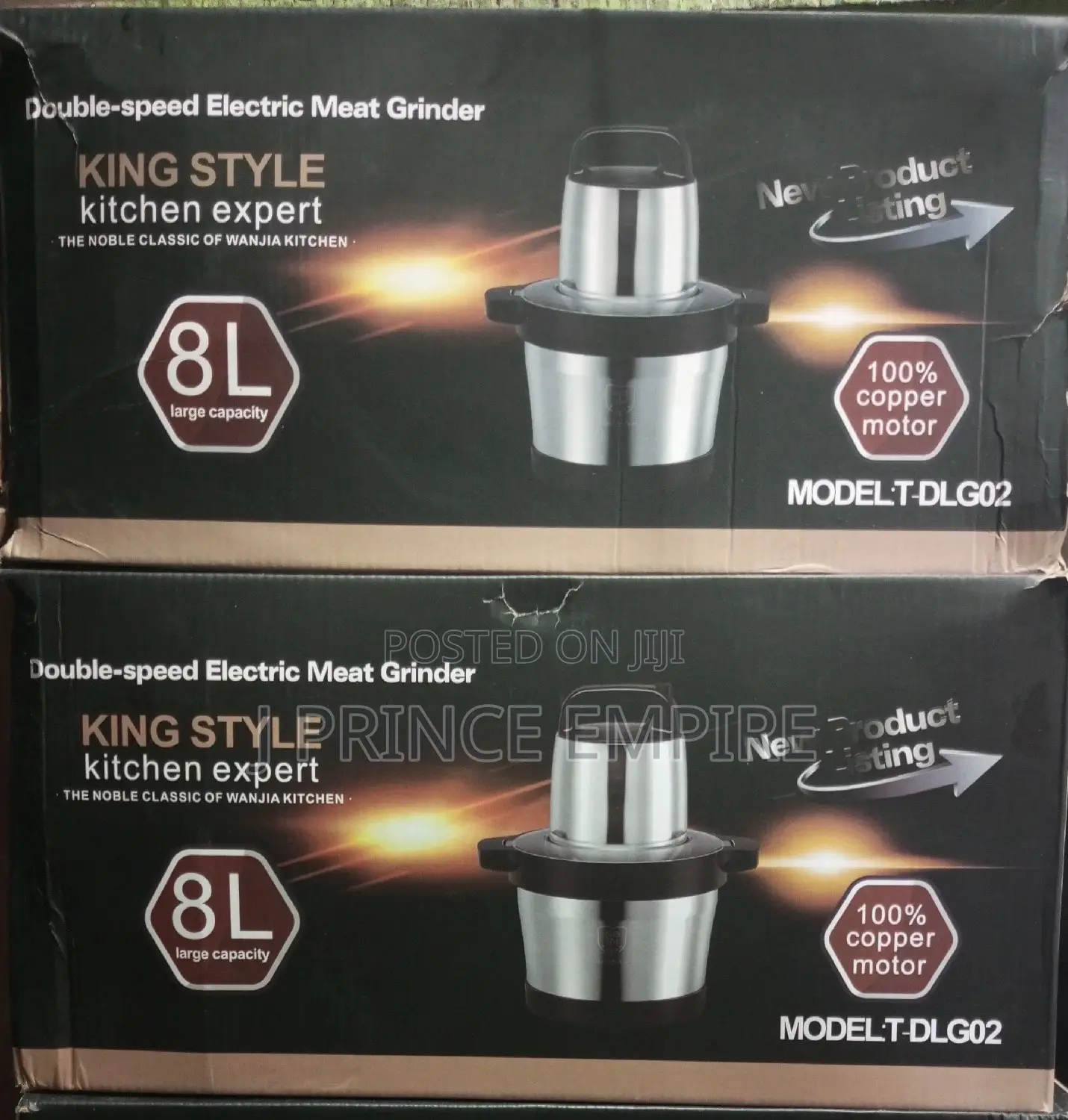 Yam Pounding Machine + Food Processor - 8L - 1200W