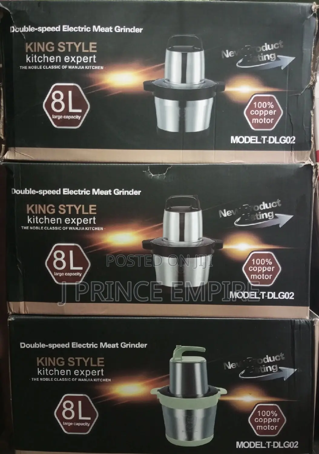 Yam Pounding Machine + Food Processor - 8L - 1200W