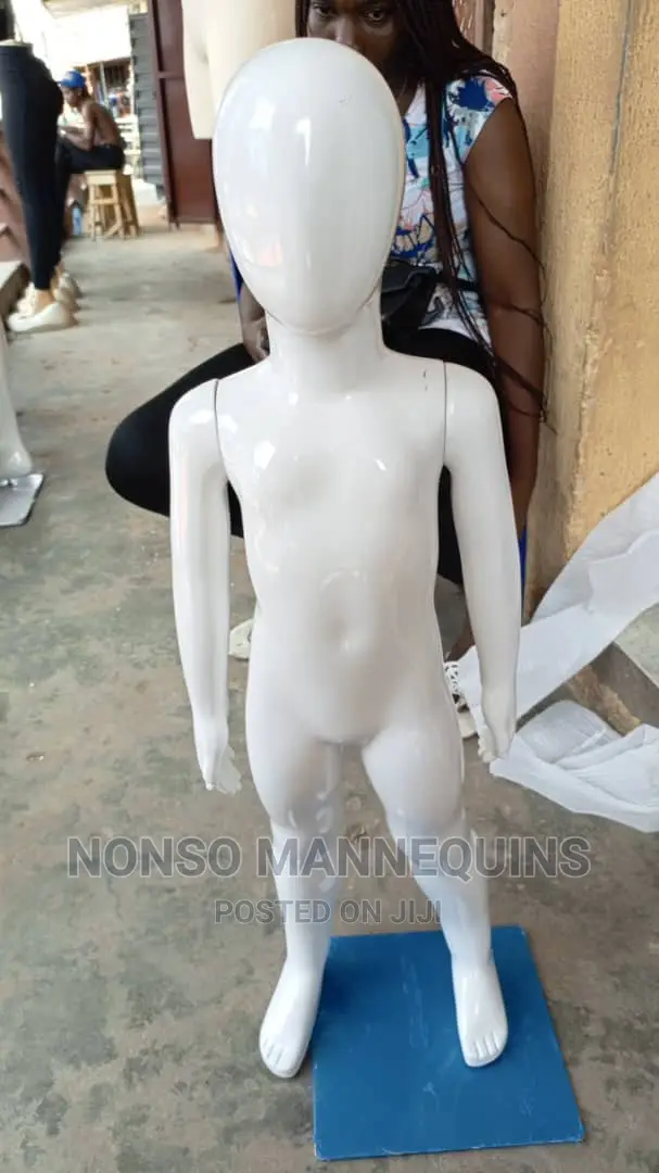 1/3 Years Unisex Glossy White Kids Dummy