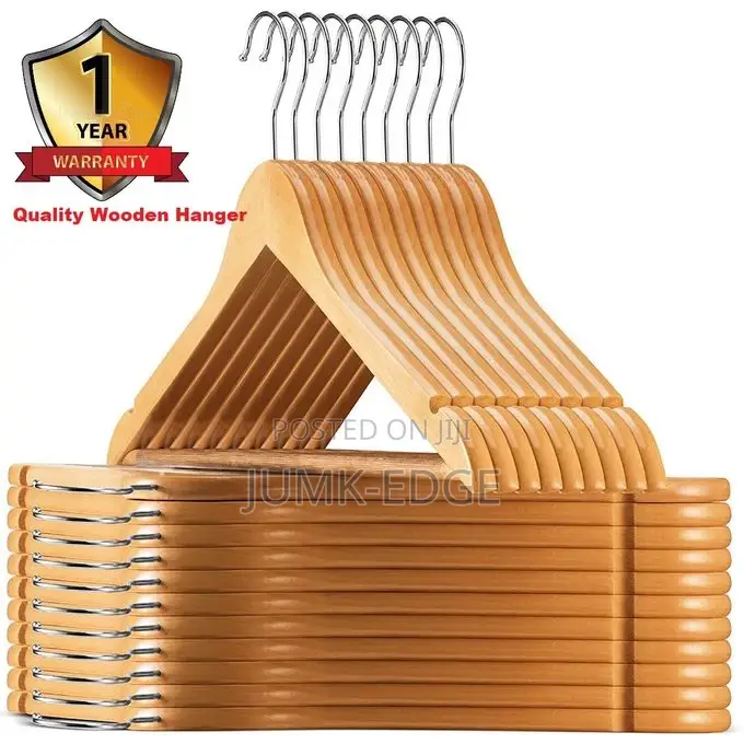 Wooden Hanger -10 Pieces