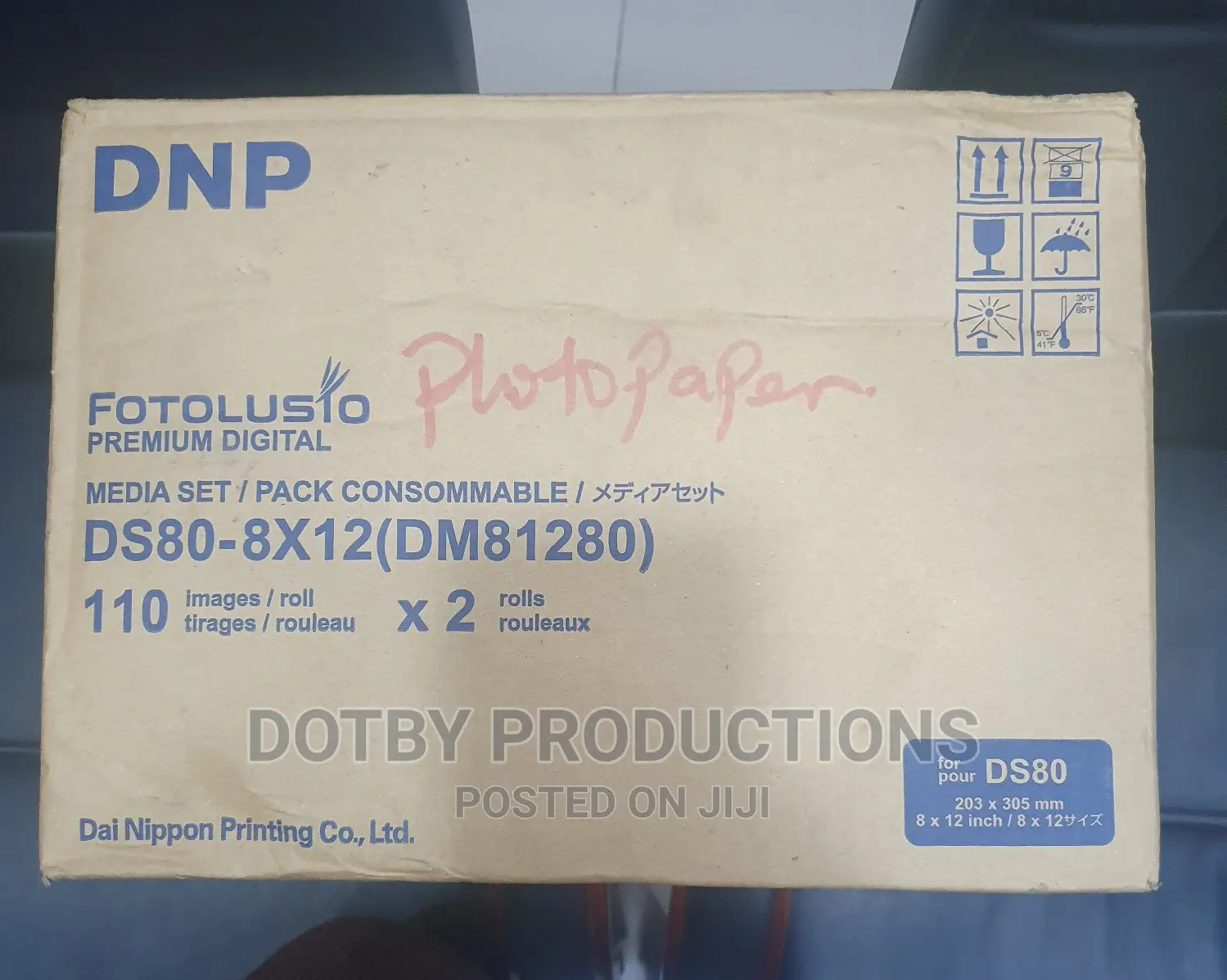 DNP Ds80 8X12 Printer Paper