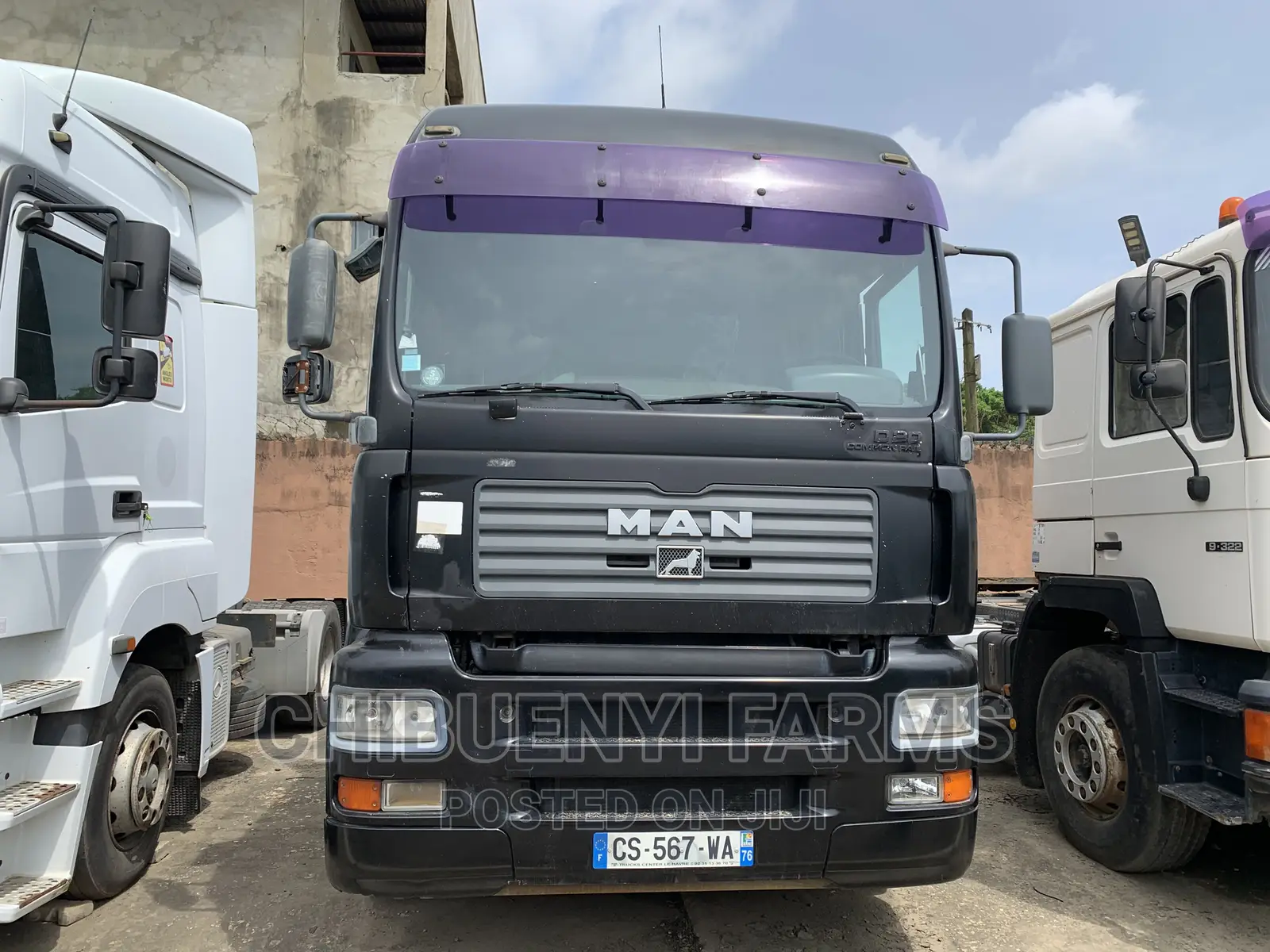 Man Diesel Trailer-Head - 6tyres