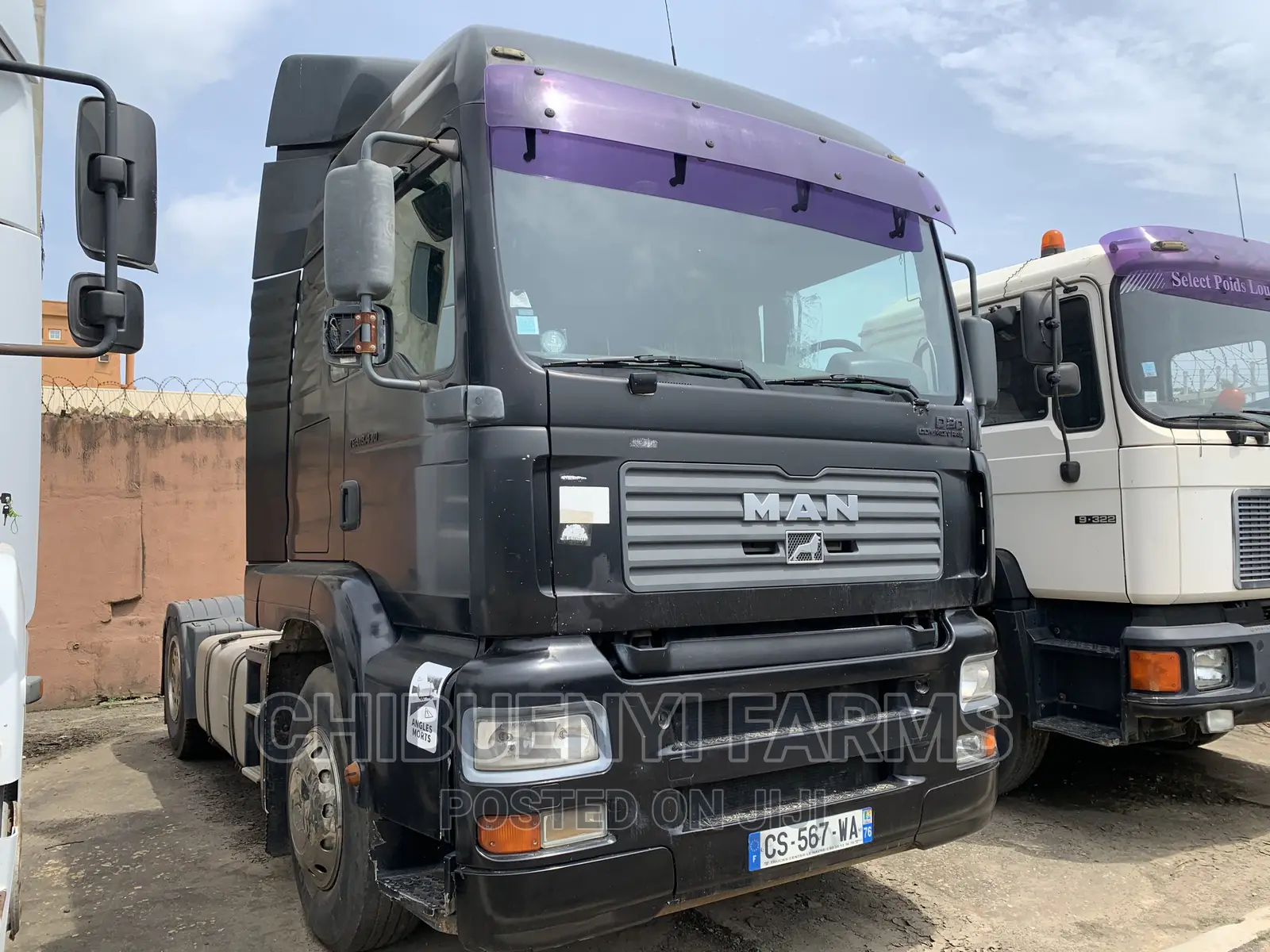 Man Diesel Trailer-Head - 6tyres