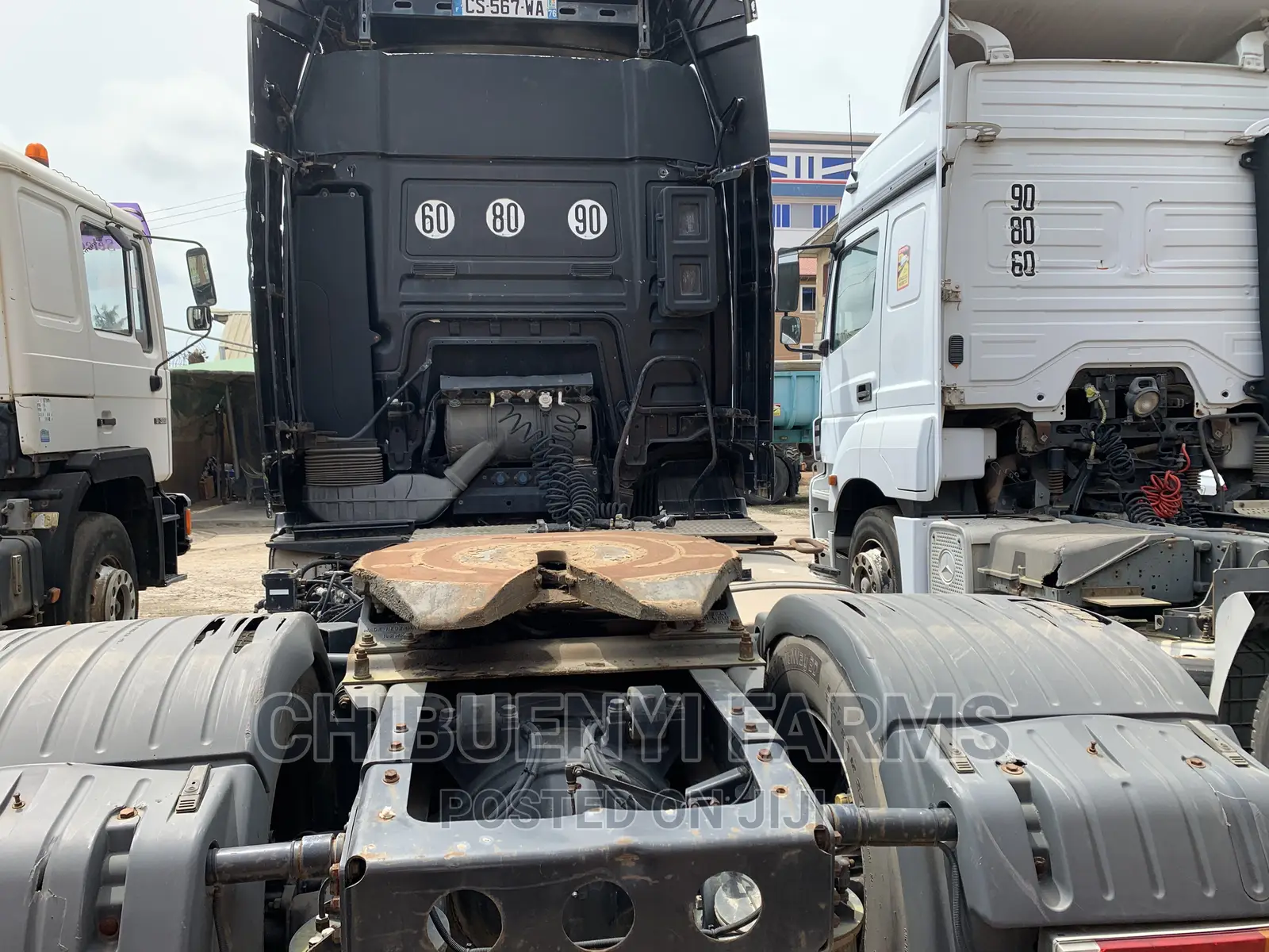 Man Diesel Trailer-Head - 6tyres