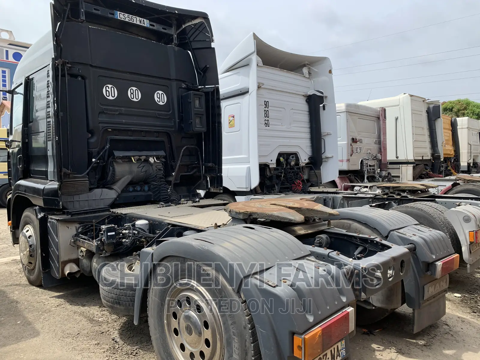 Man Diesel Trailer-Head - 6tyres