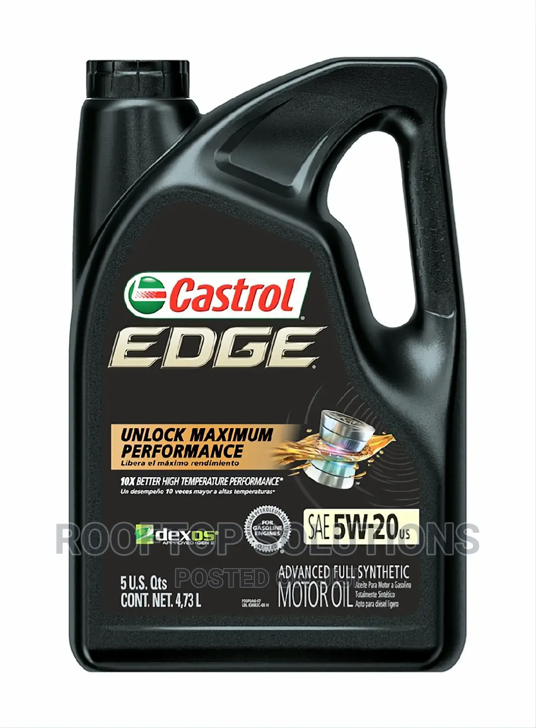 Castrol Edge SAE 5W20 Full Synthetic Oil 5litres