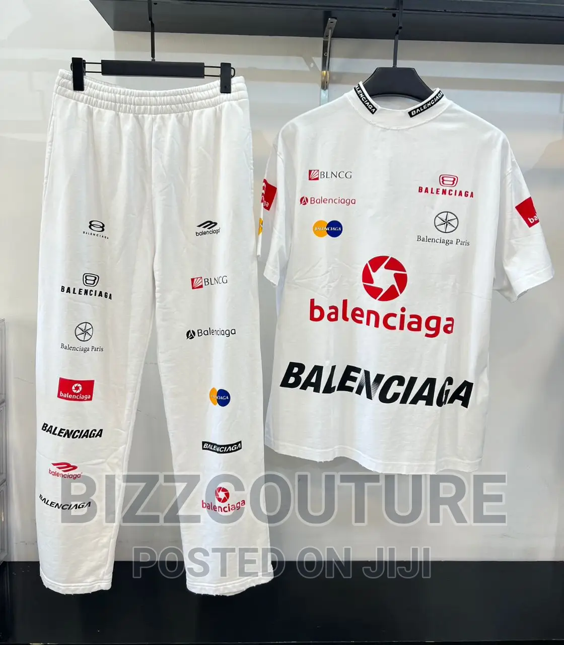 Original Balenciaga Up Down T-Shirts Available in Store