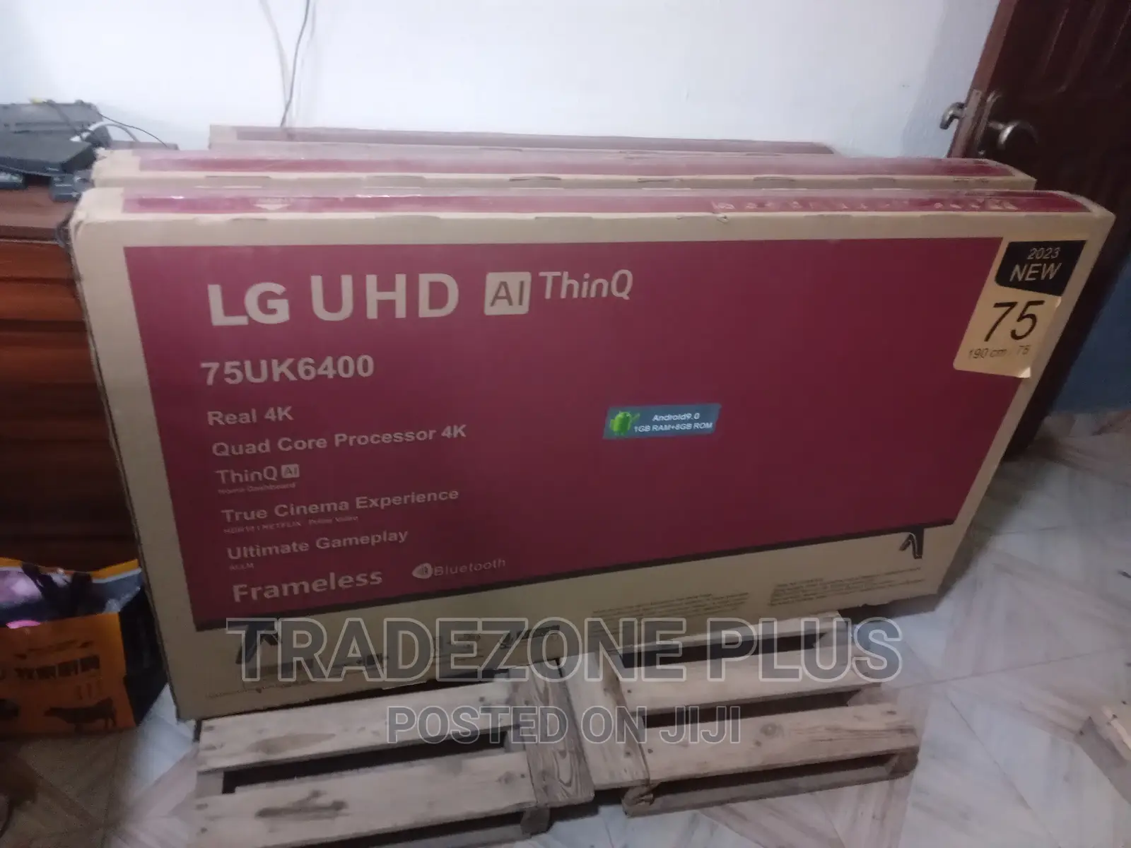 New in LG 75'' Smart LED TV With Youtube+Netflix