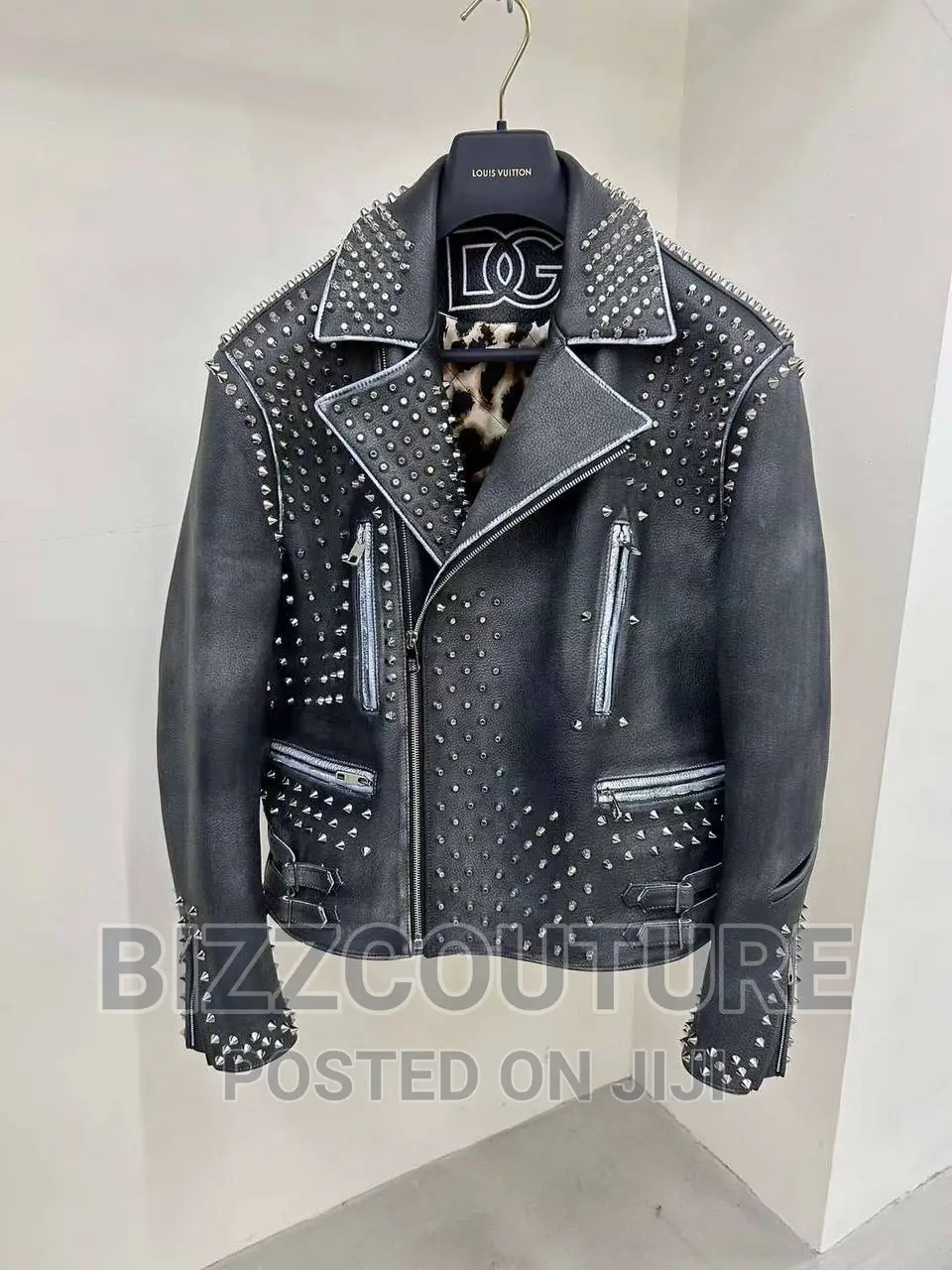 Original Dolce Gabbana Leather Jackets Available in Store