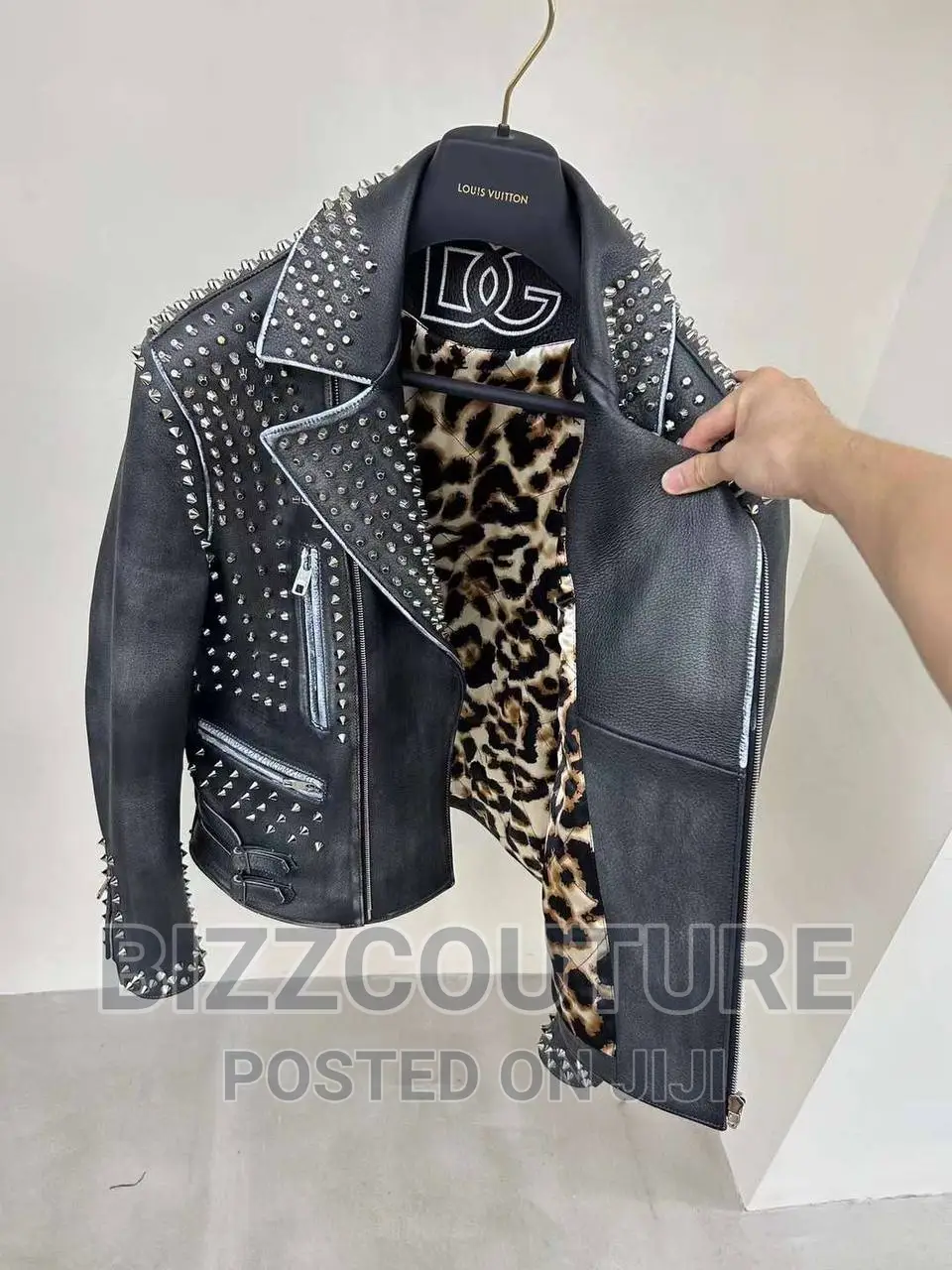 Original Dolce Gabbana Leather Jackets Available in Store