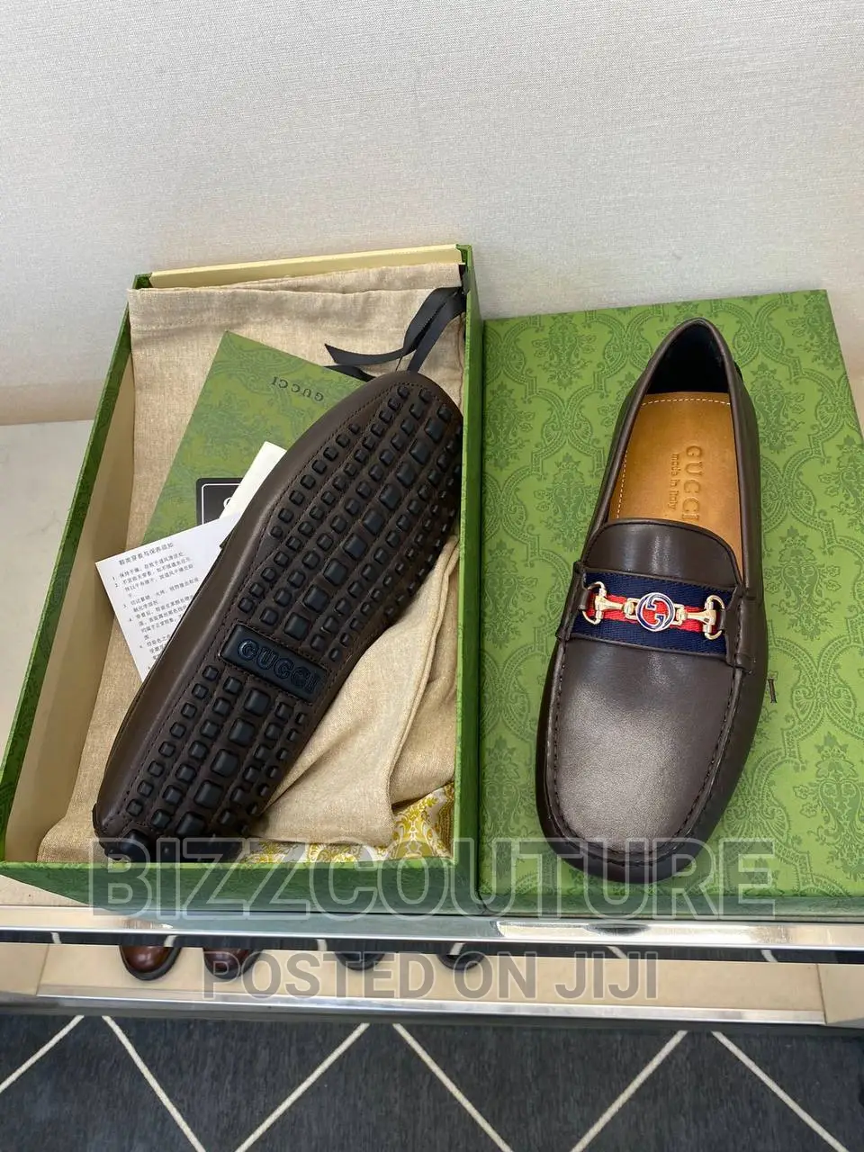 Original Italian GUCCI Driver's Shoes Available in Store