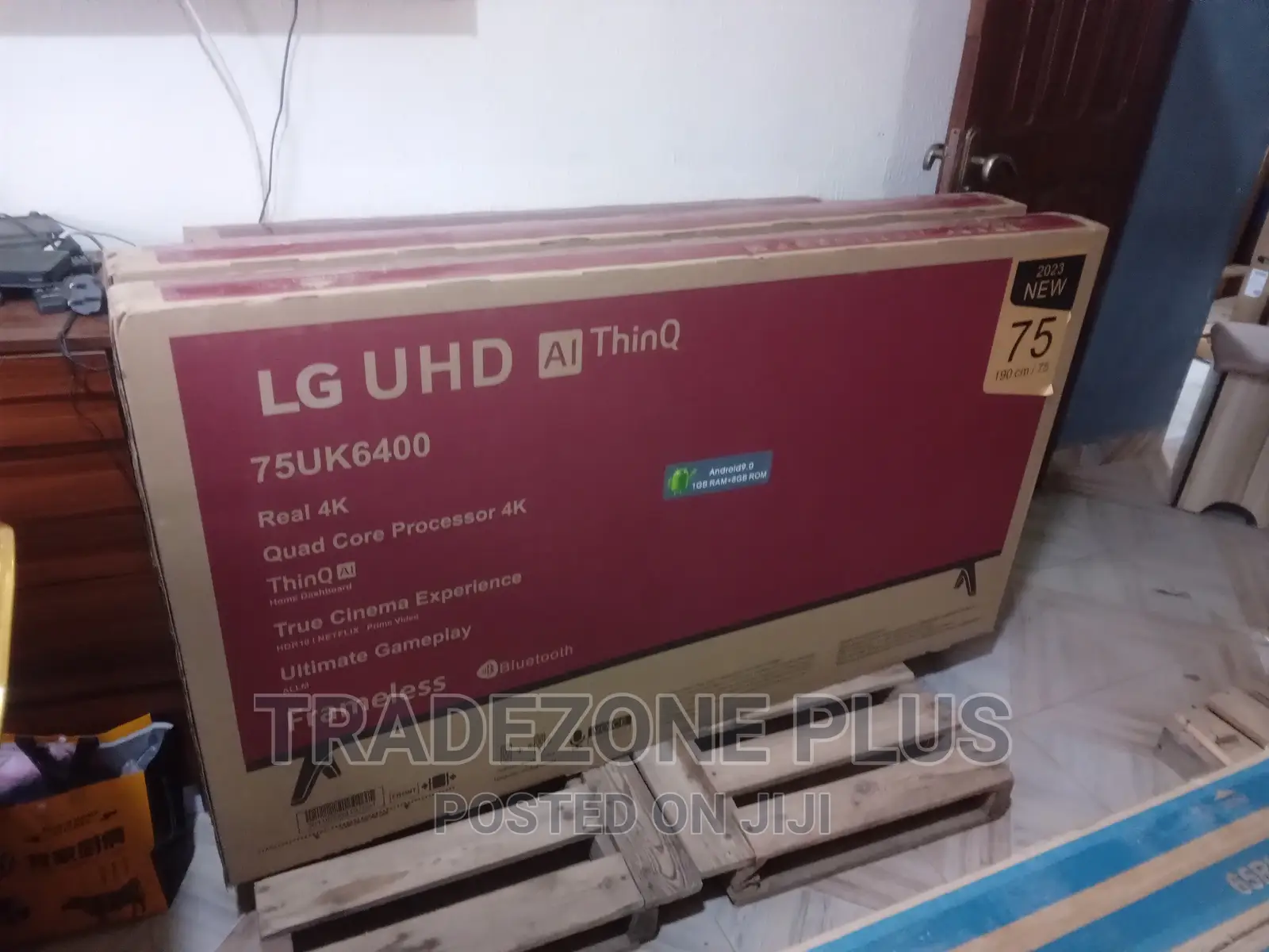 New in LG 75'' LED Smart Tv-75uk6400