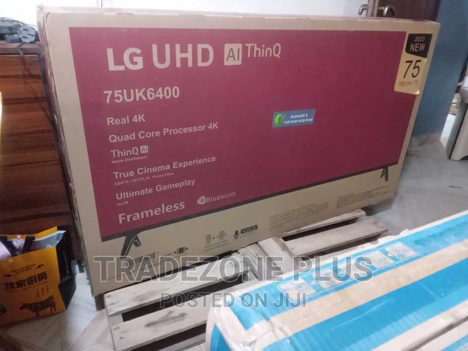 New in LG 75 Inch Uhd Smart Tv+Outube+Netflix