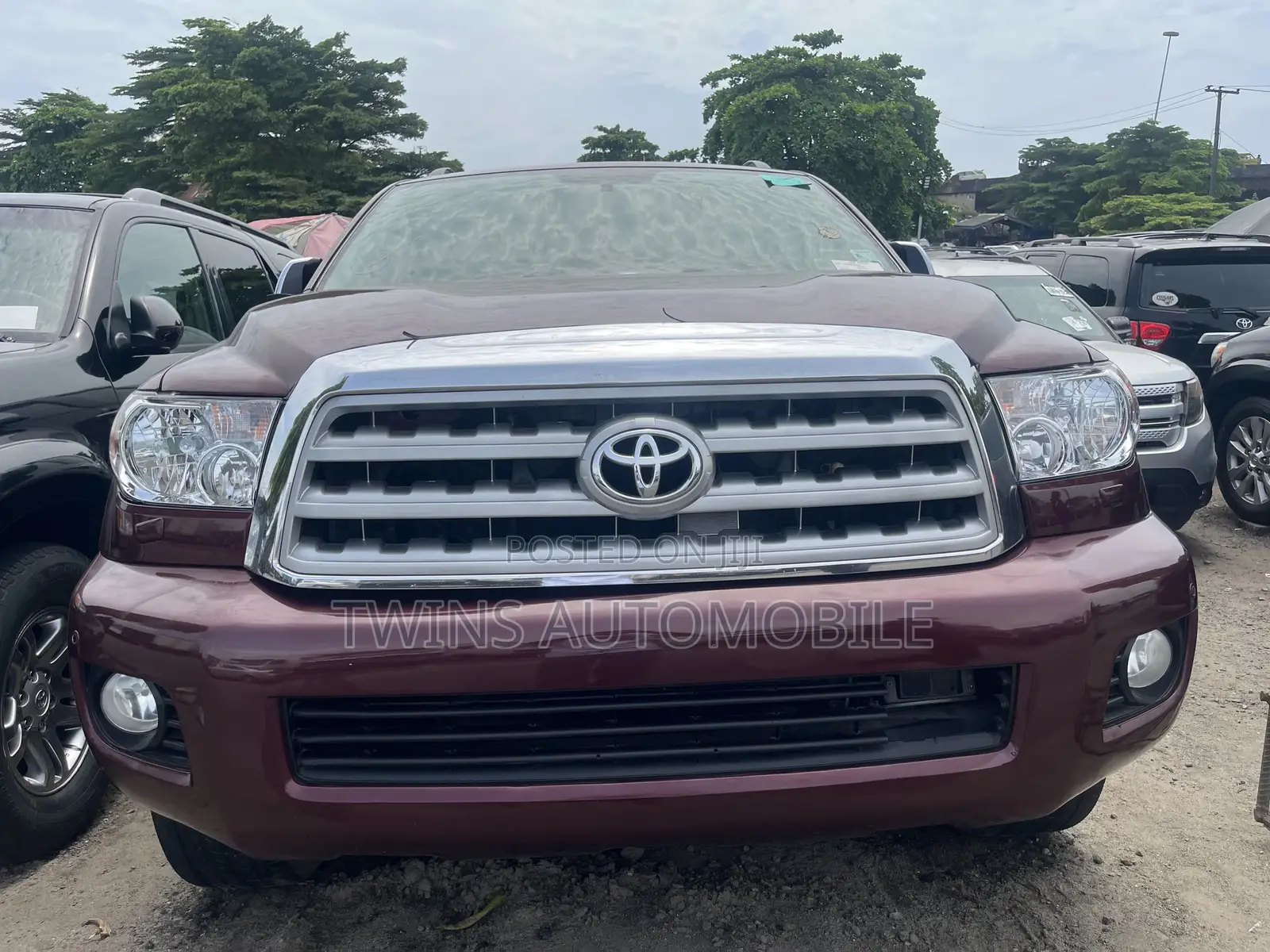 Toyota Sequoia 2011 Red