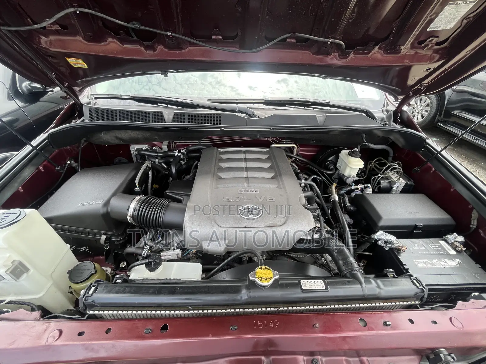 Toyota Sequoia 2011 Red
