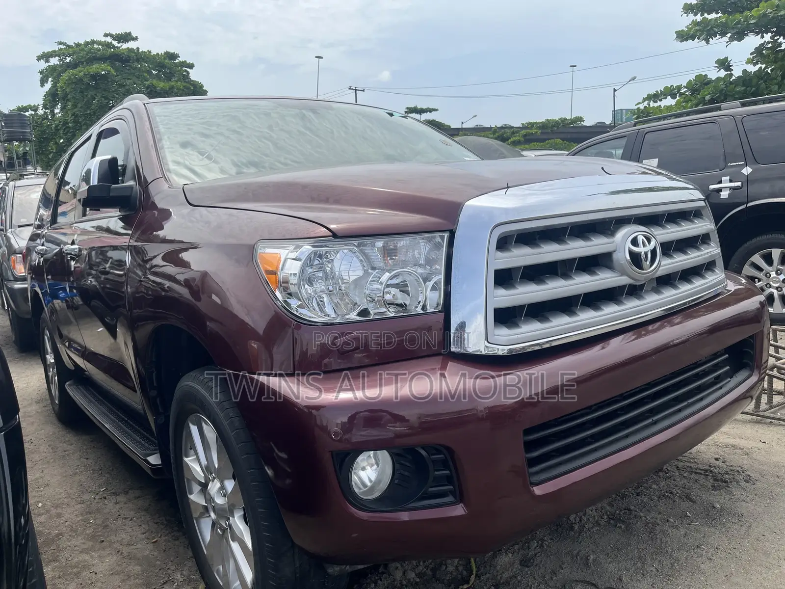 Toyota Sequoia 2011 Red