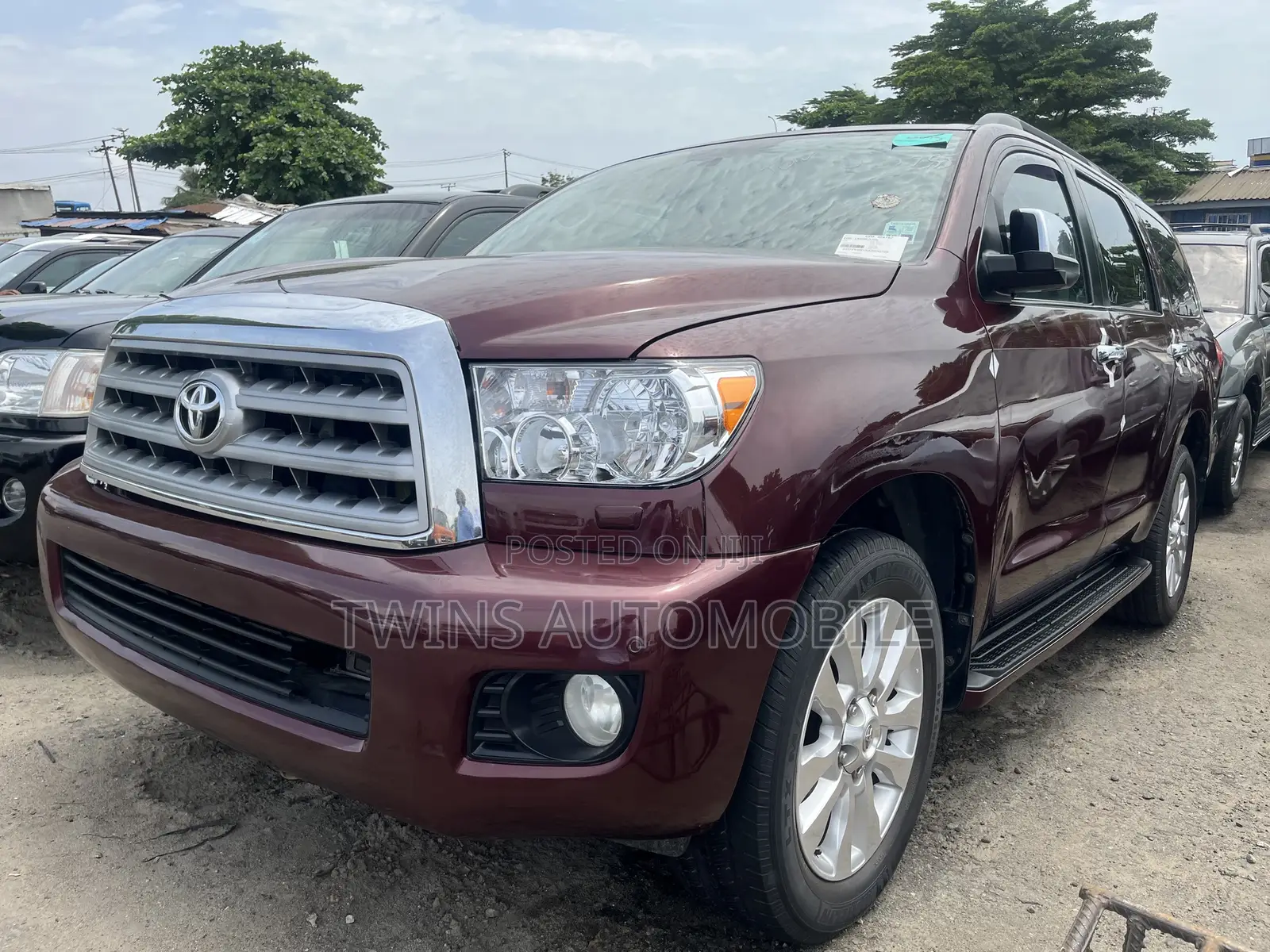 Toyota Sequoia 2011 Red