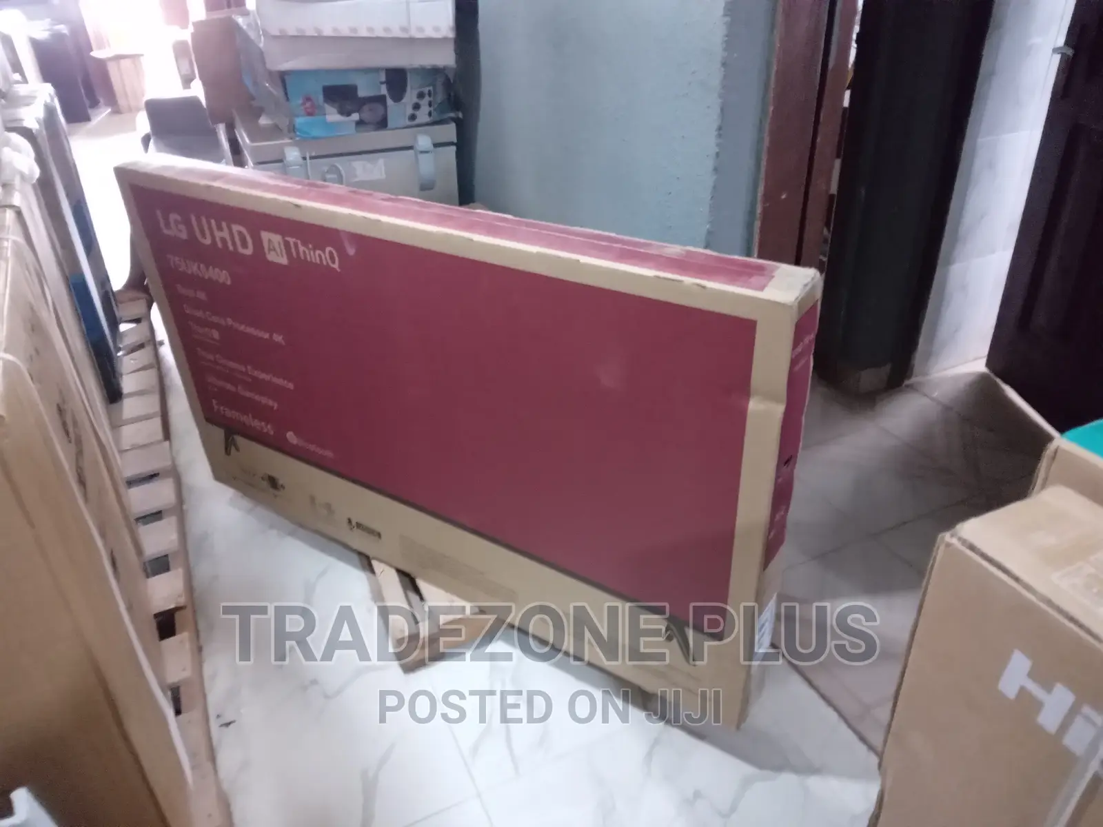 Original LG 75'' Smart TV With Bluetooth+Netflix