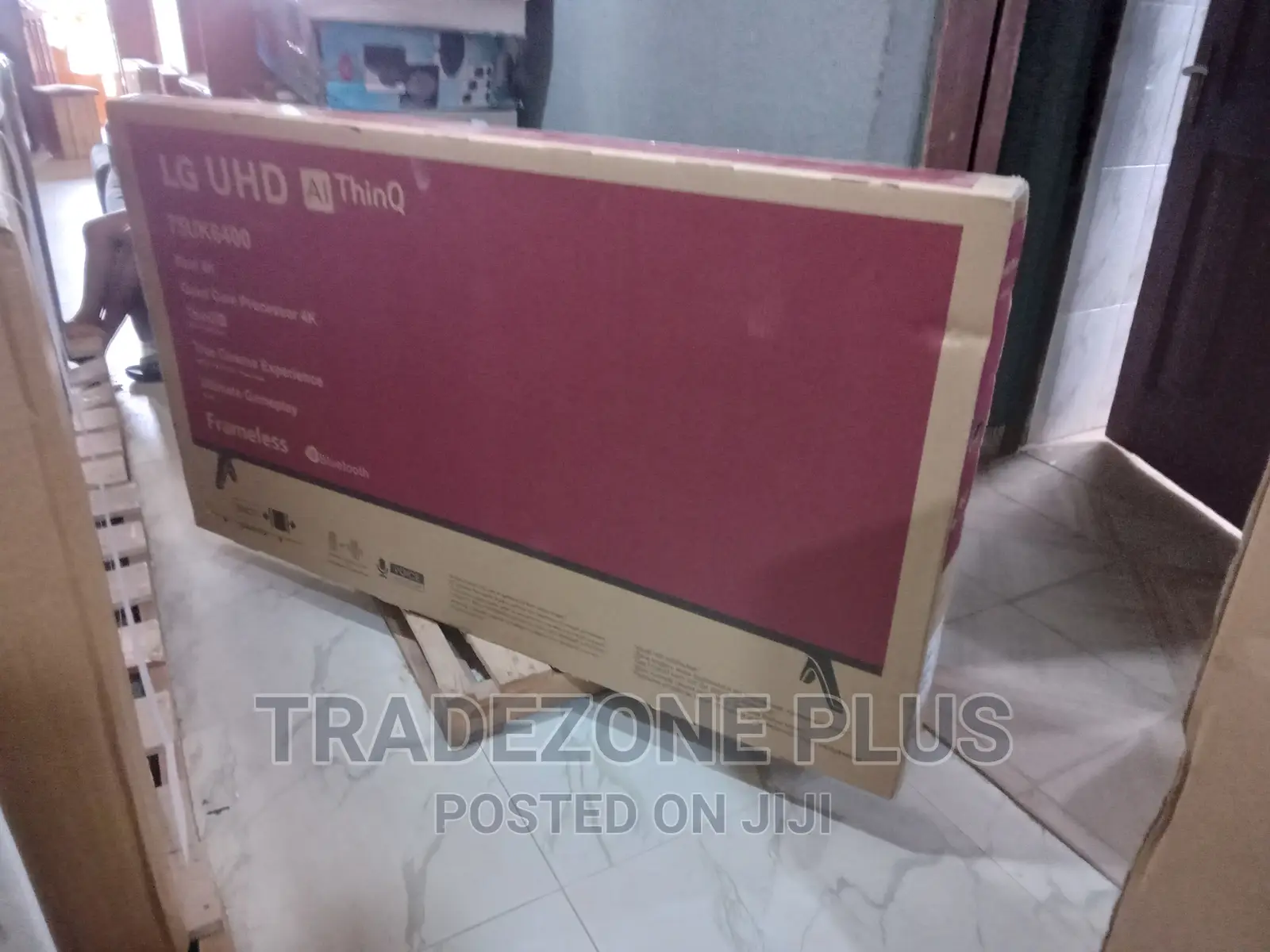 Original LG 75 Inch Uhd Smart TV With Youtube+Netflix