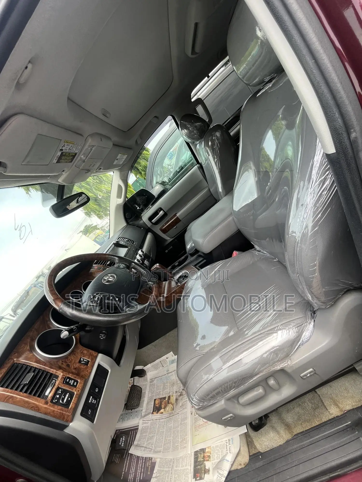 Toyota Sequoia 2011 Red
