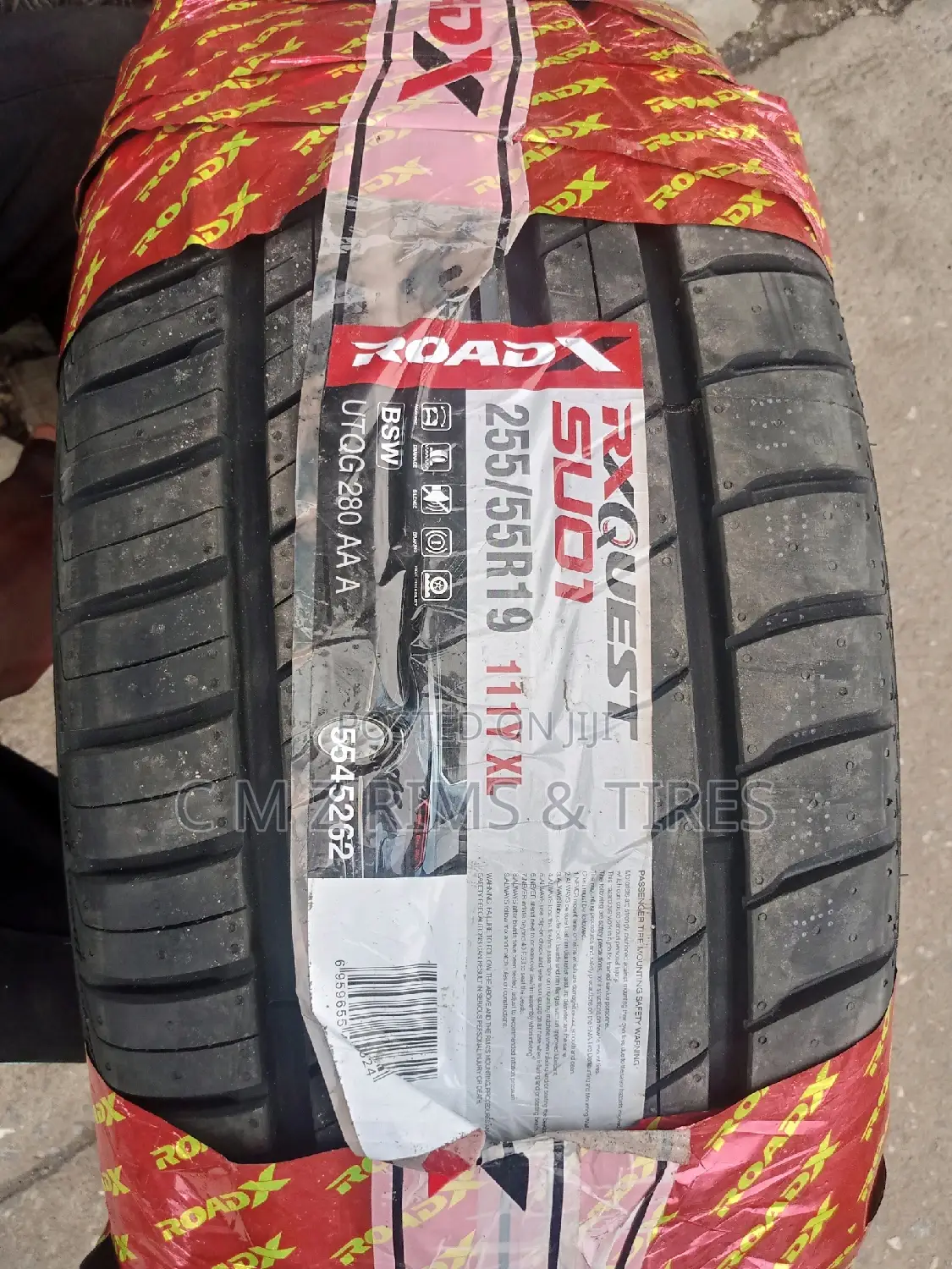 255/55r19 Roadx Tires