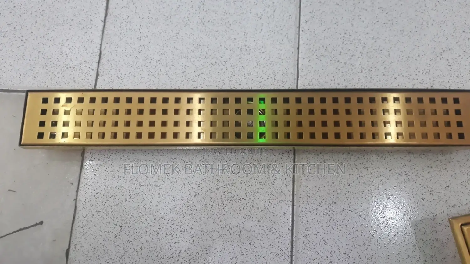 Gold Colour Floor Drain.