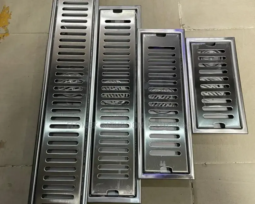 Complete Set Of Floor Drains.