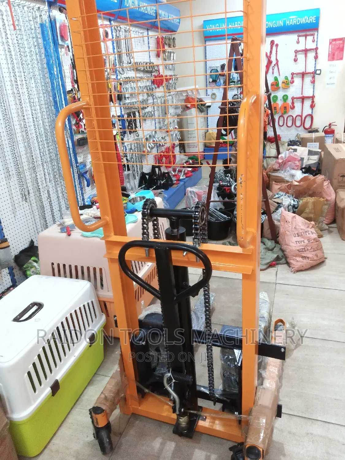 1ton Hydraulic Manual Forklifts 1.6m