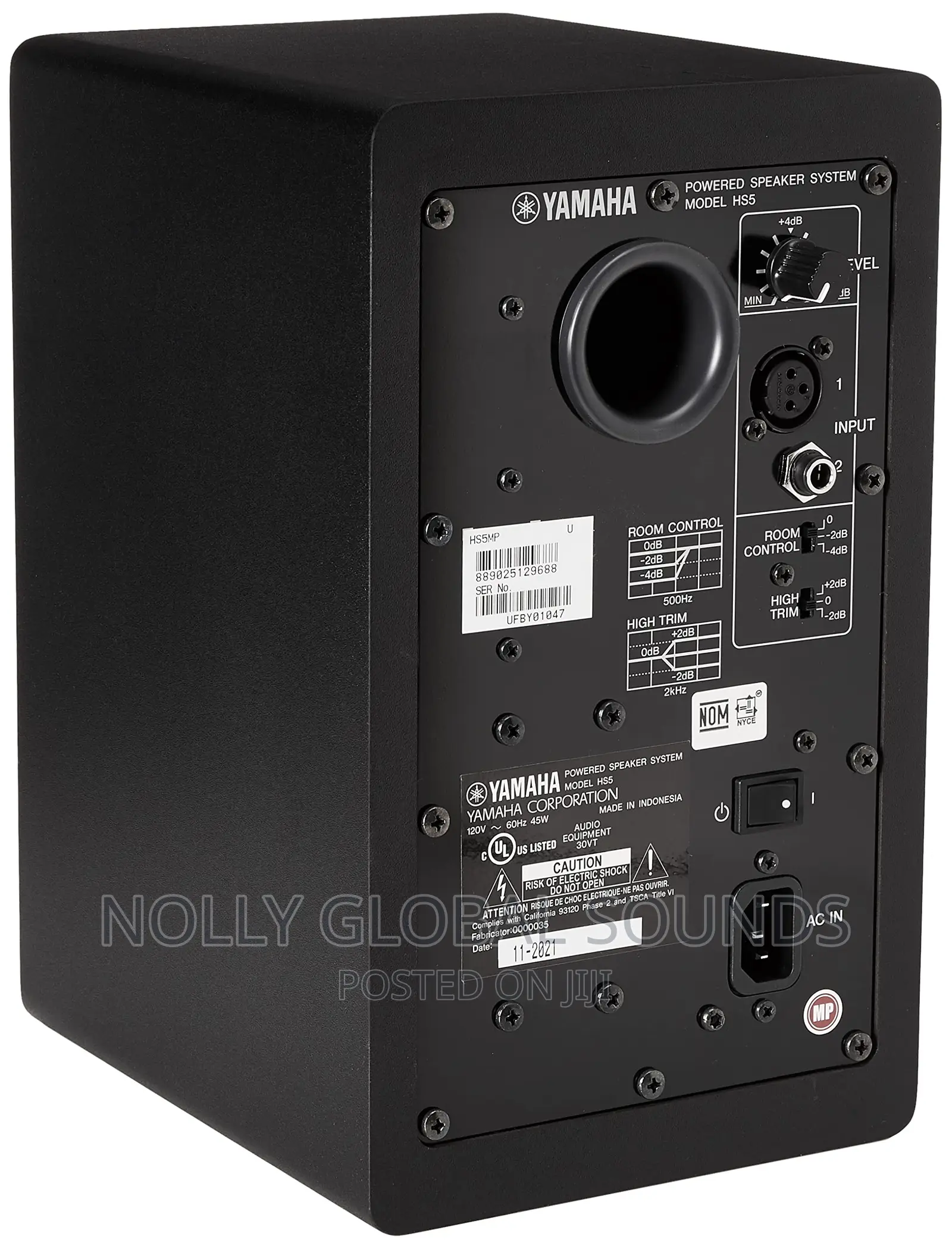 Yamaha HS-5 Studio Monitor (Black)