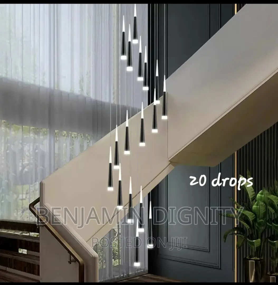 Modern Staircase Drop Light