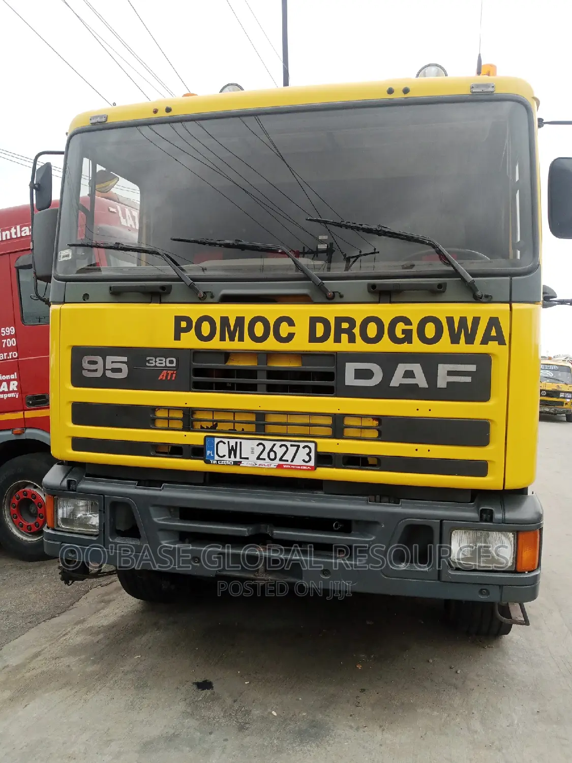 50tons Towtruck/12tons Hiab Daf Truck