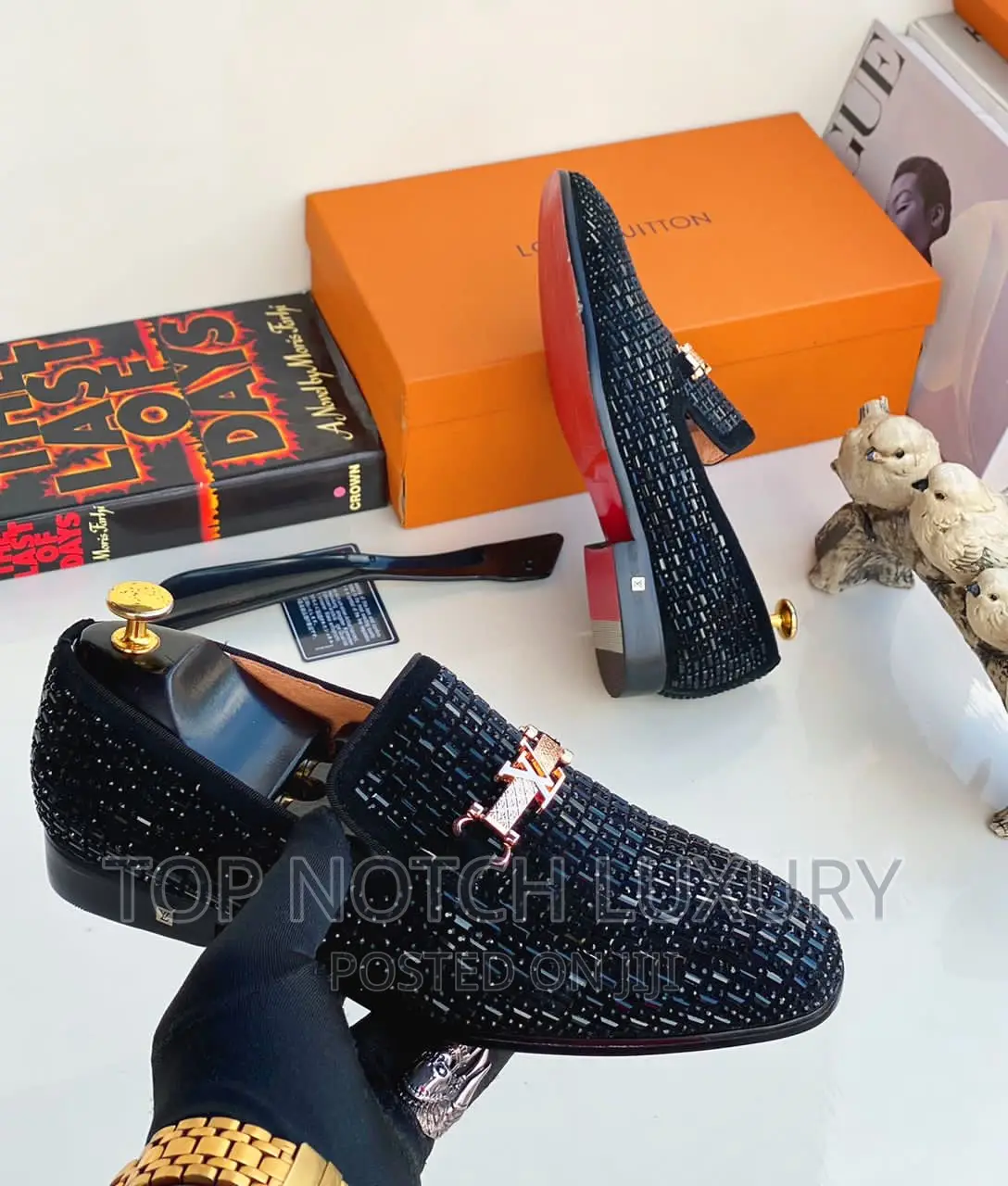 Louis Vuitton Men Lùxury Designer Flat Shoe