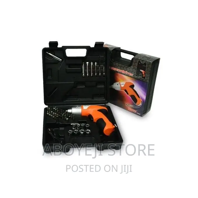 Cordless Screw Driver Set Movable - 45 PCS Inside A Box