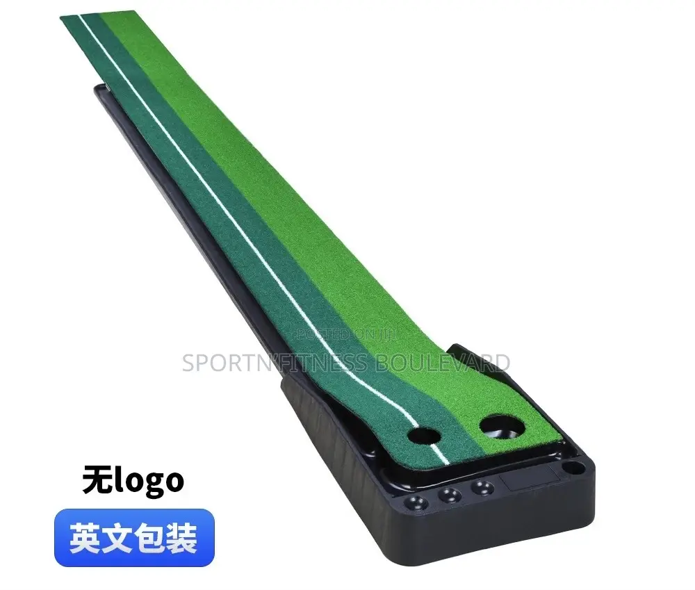 3m Golf Putting Mat With Returner