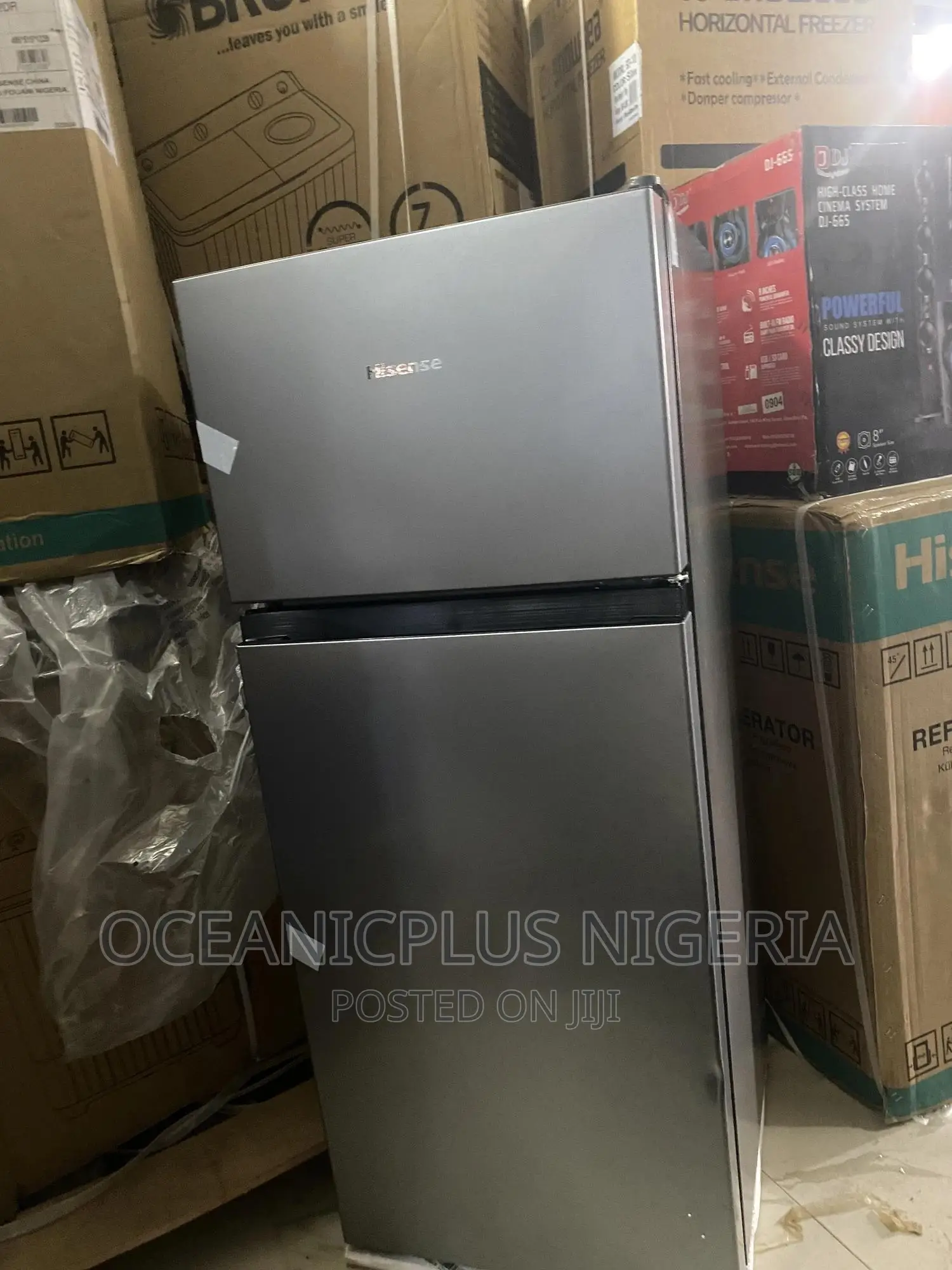 Classic Hisense Refrigerator 124l - Inverter Technology