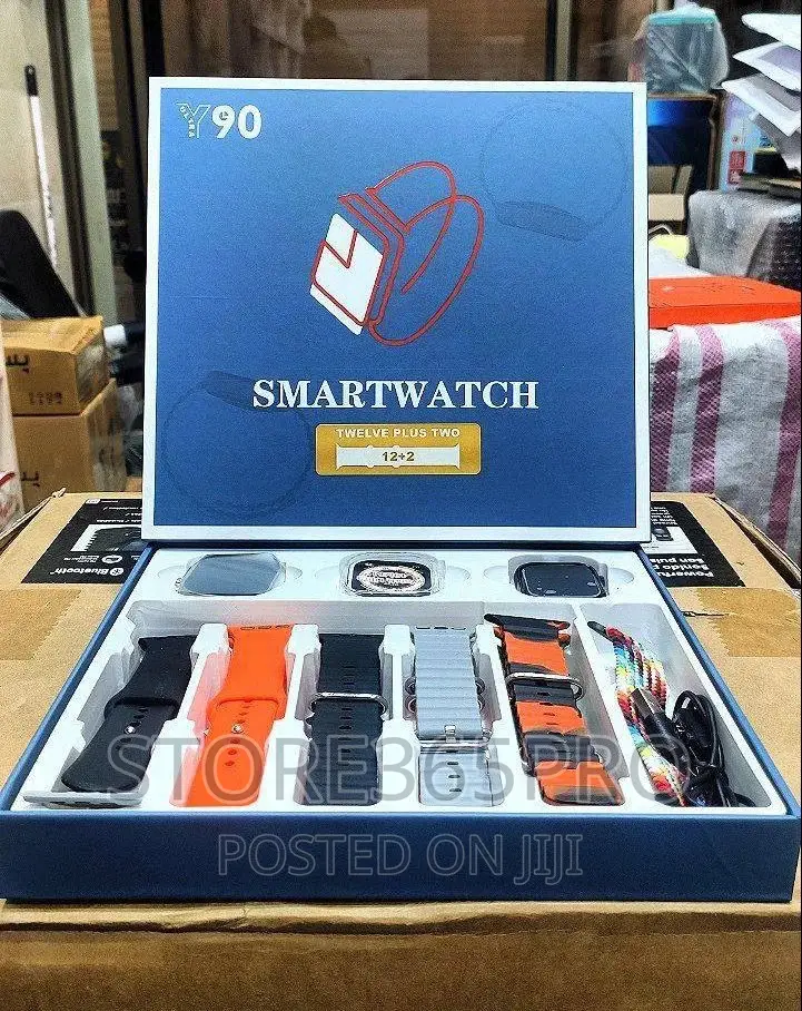 Y90 Watch 8 Ultra 2 Smartwatch Combo Design 11 Belt Plus