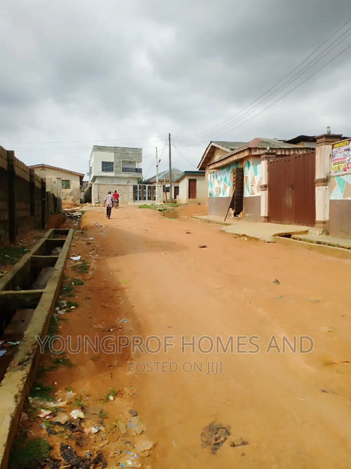 A Plot of Land Fenced With Gate at Igando