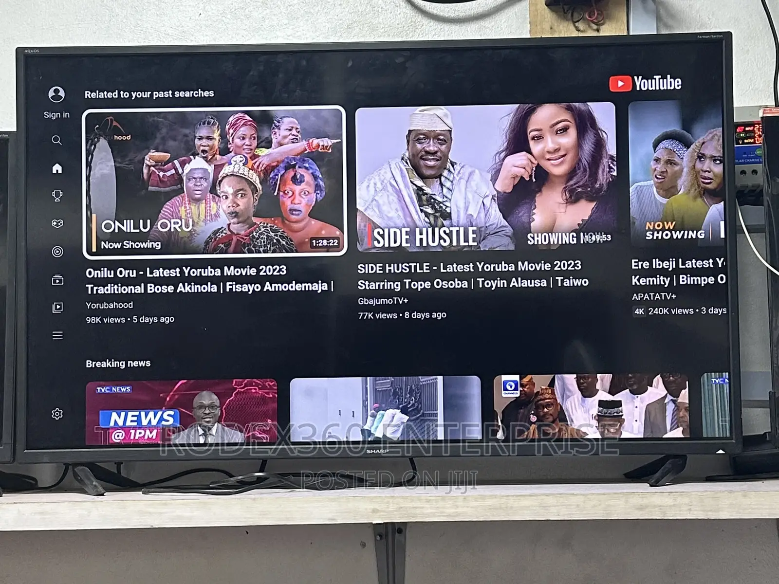 40-inch Sharp Smart Uhd Tv For Sale