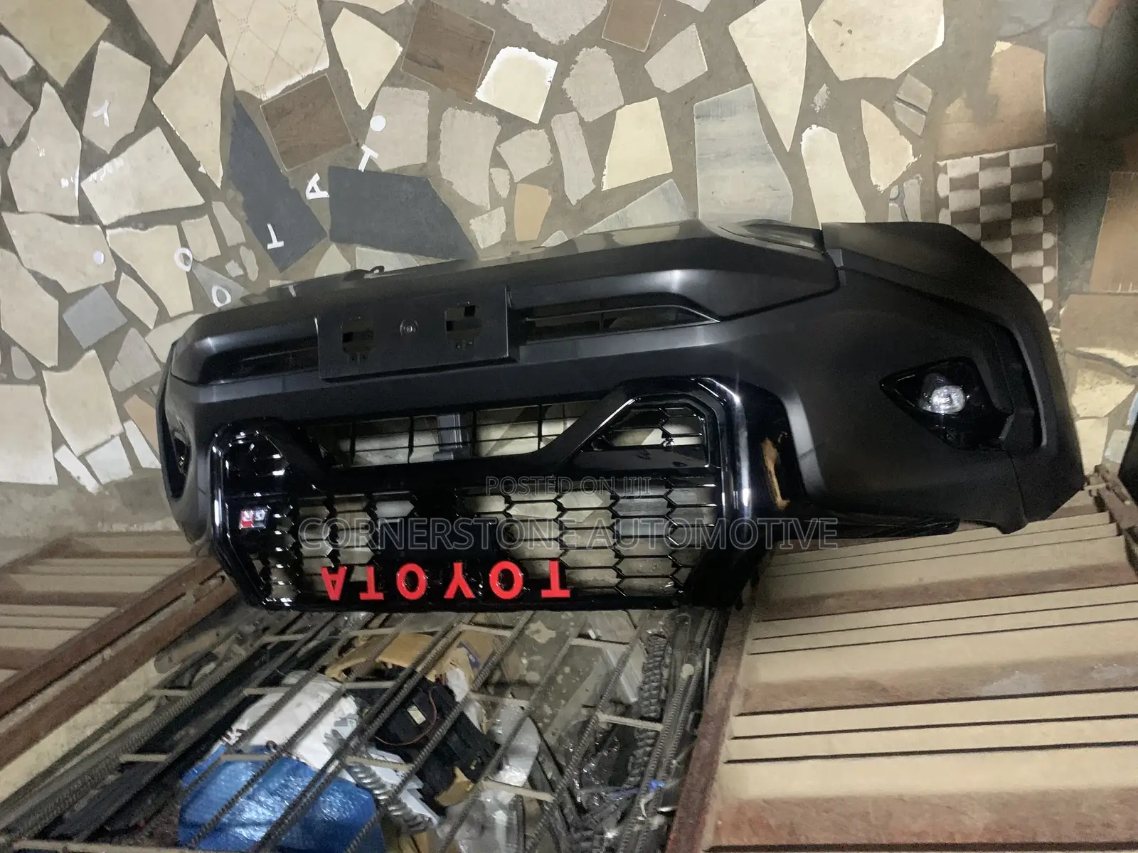 Complete Front Bumper Hilux 2023
