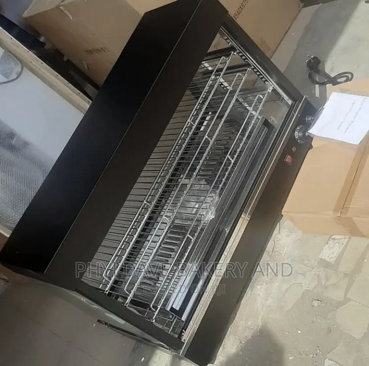 2ft Black Snacks Display Warmer Available for Sale