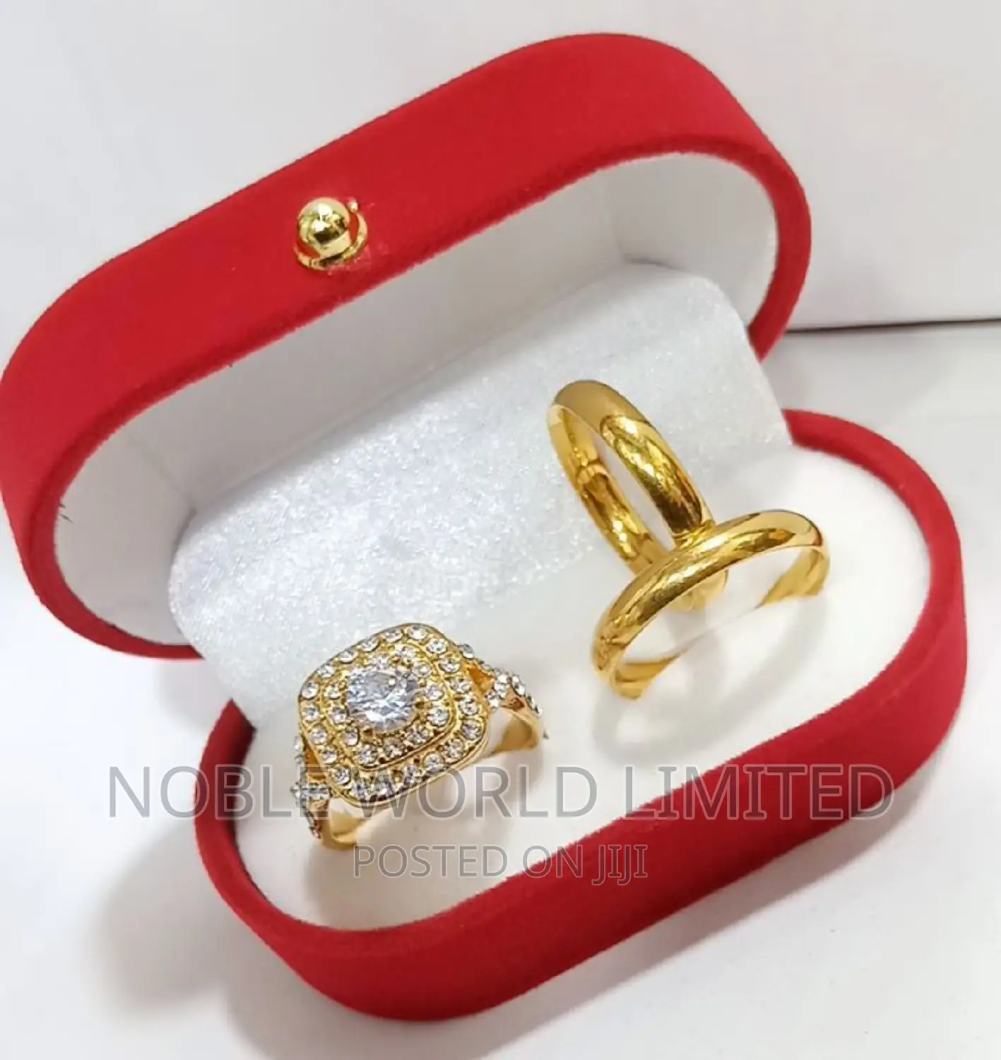 Non Tarnishing Gold Wedding Rings 0076