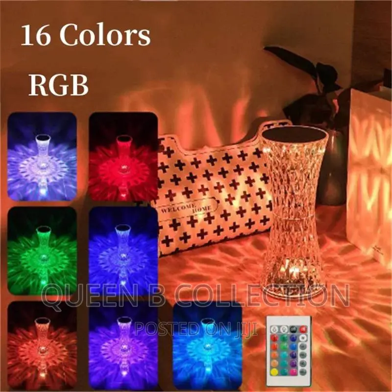 Crystal Table Lamp.
