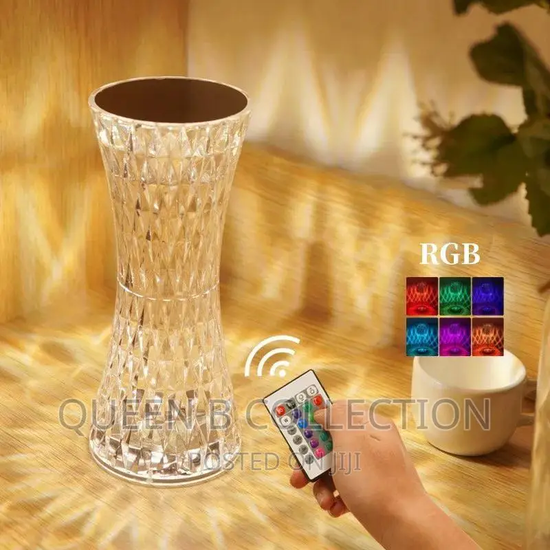 Crystal Table Lamp.
