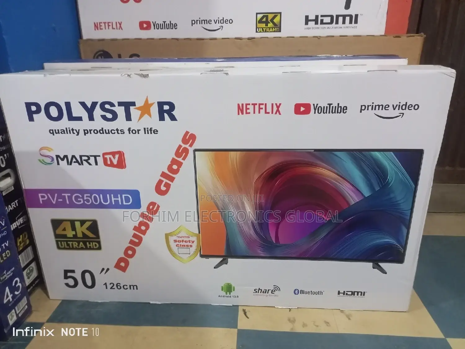 Polystar 50" Smart Television
