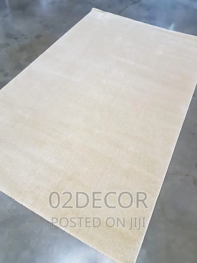 Plain Cream Center Rugs (5/7 and 7/10)