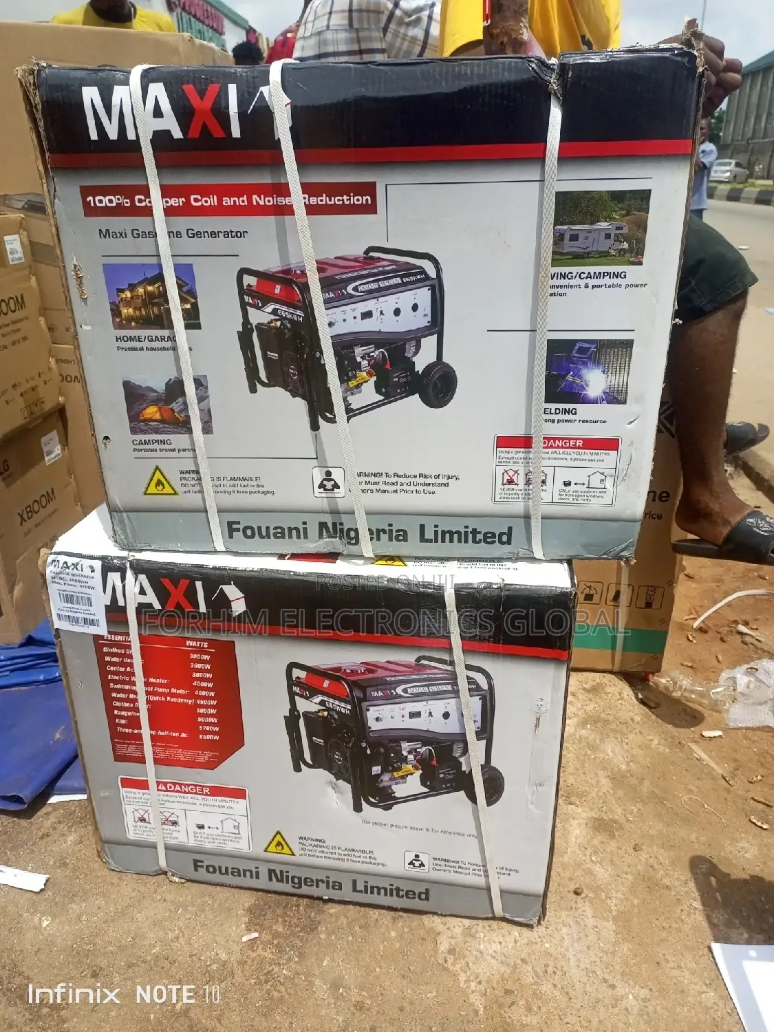 Maxi E80KWH "10KVA"Generator